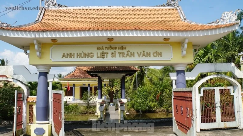 Đền thờ Trần Văn Ơn – Điểm đến tâm linh mang đậm dấu ấn lịch sử