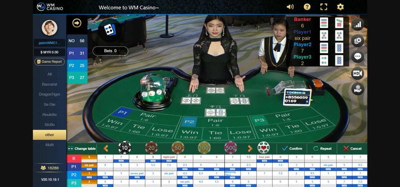  Thông báo mã khuyến mãi WM Casino trên app HUBET.