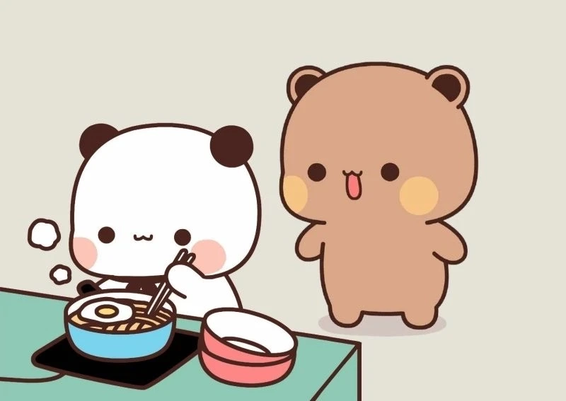 Bộ sưu tập hình ảnh gấu trắng cute đầy ngọt ngào