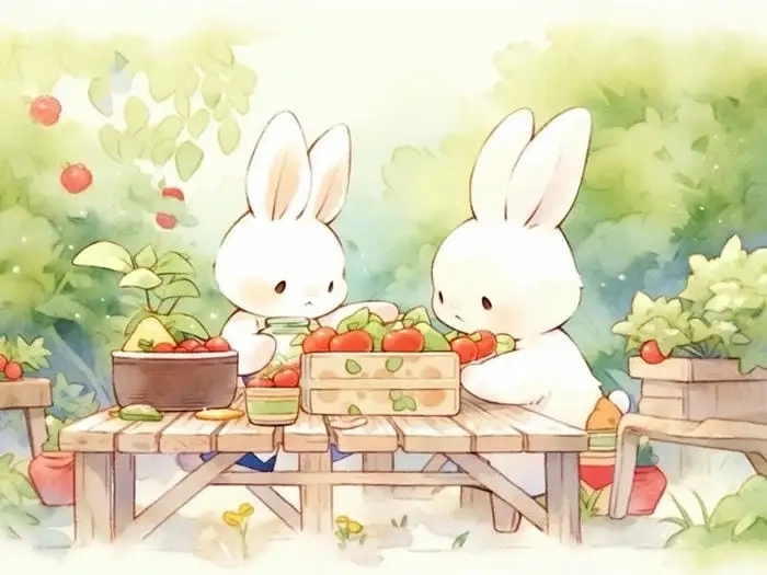 Thể hiện tâm trạng với ảnh avatar con thỏ buồn nhẹ nhàng