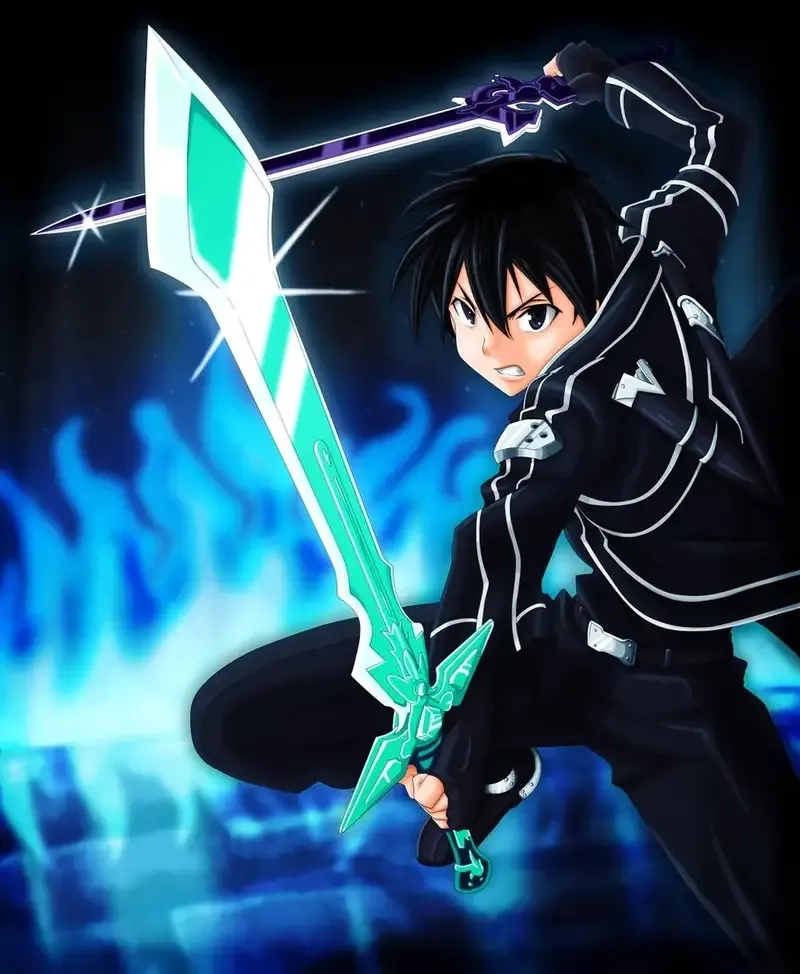 Thỏa thích với avatar allain kirito phong cách anime