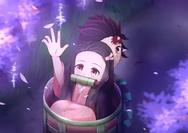 Chọn avatar nezuko cute đáng yêu làm hình đại diện