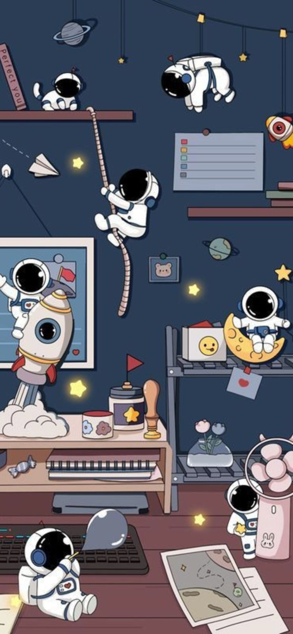 Thể hiện phong cách mạnh mẽ với avatar phi hành gia nam