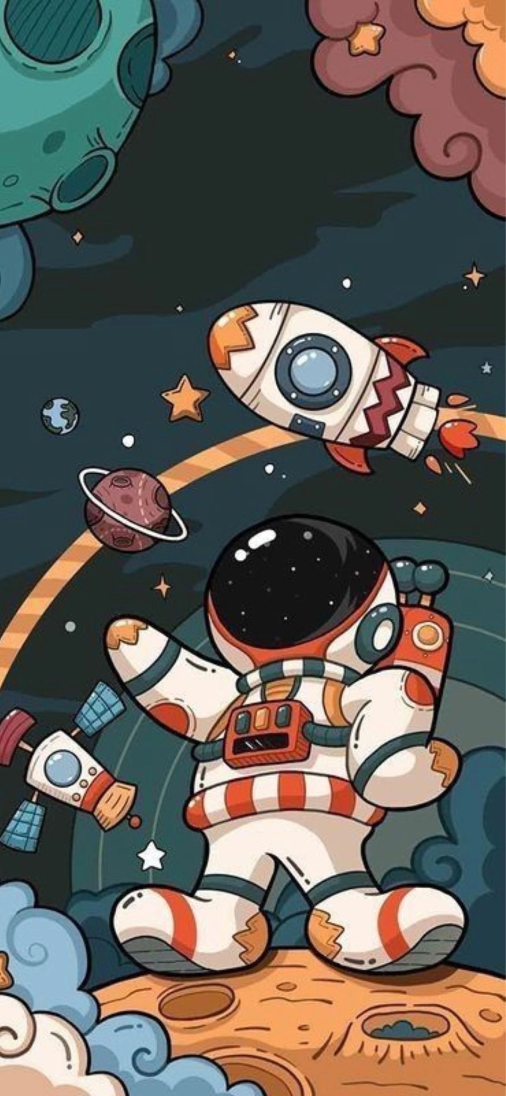 Cô đơn nhưng vẫn phong cách với avatar phi hành gia cô đơn