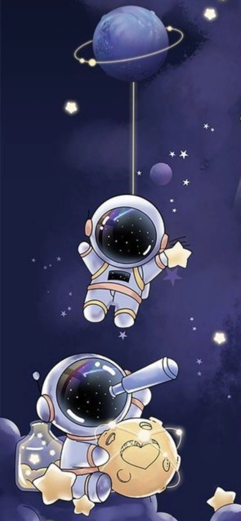 Thỏa sức sáng tạo với avatar phi hành gia cute dễ thương