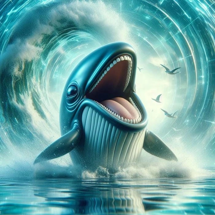 Tải ngay ảnh cá mập chibi xinh xắn cho màn hình của bạn