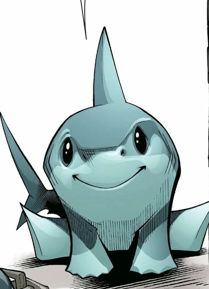 Thay đổi phong cách máy tính với hình nền cá mập chibi dễ thương