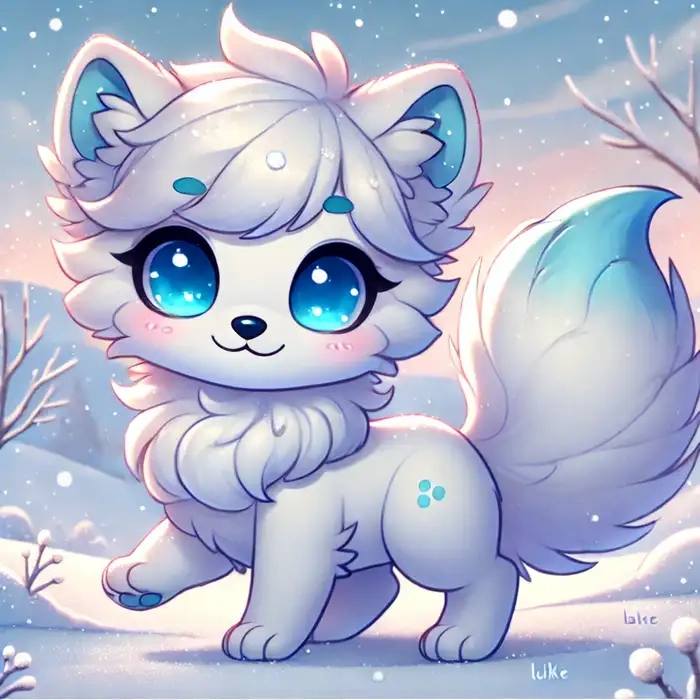 Chọn avatar cáo chibi dễ thương cho mạng xã hội của bạn