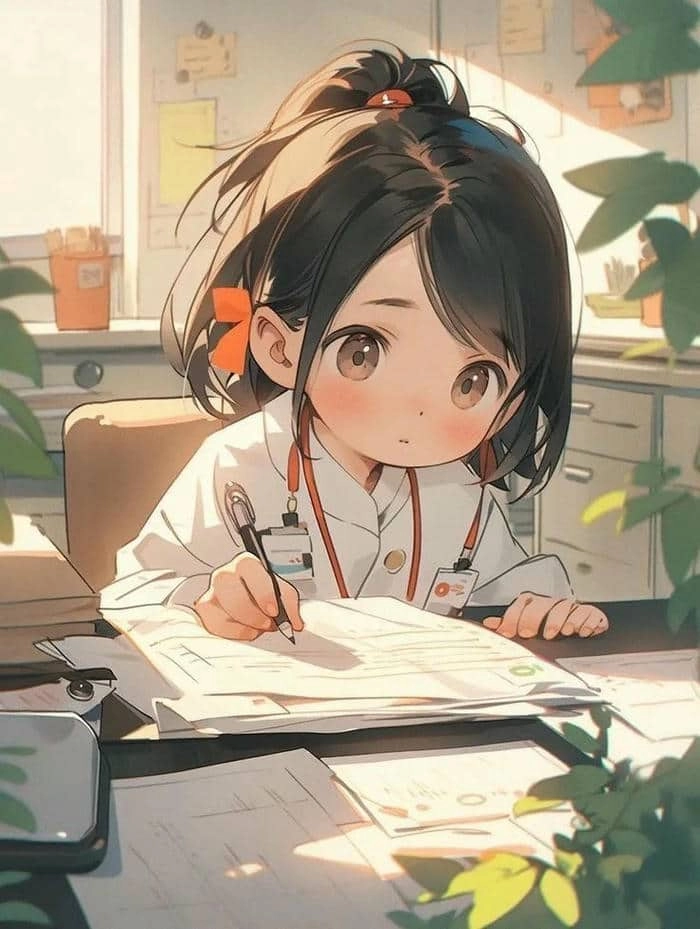 Tải hình bác sĩ chibi độc đáo cho bộ sưu tập