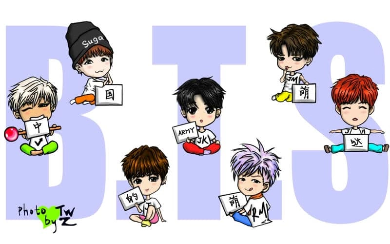 Tạo avatar bts chibi cá nhân hóa theo phong cách riêng