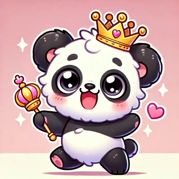 Khám phá avatar ảnh gấu trúc cute chibi dễ thương nhất