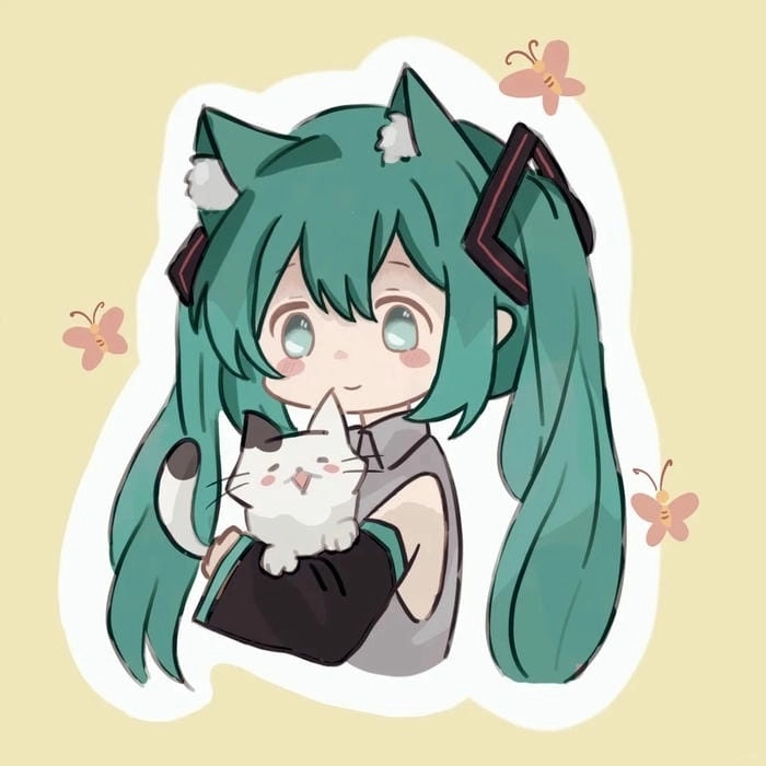 Ngắm những bức vẽ hatsune miku chibi đầy màu sắc