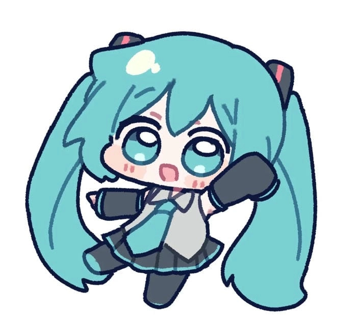 Ngắm vẻ dễ thương của miku nakano cute chibi tuyệt đẹp