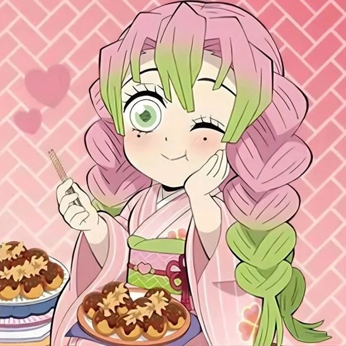 Ngắm mitsuri và obanai chibi dễ thương hài hước