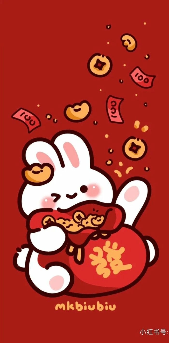 Bộ sưu tập hình chibi tết rực rỡ và sinh động