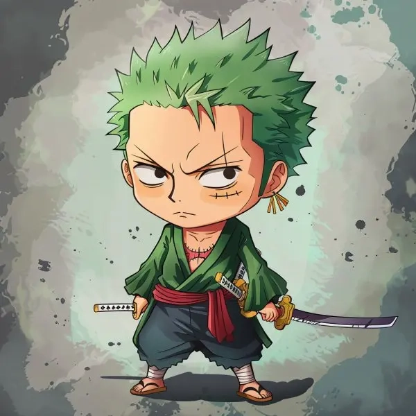 Xem ảnh zoro chibi dễ thương siêu dễ thương cho fan