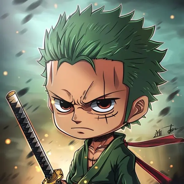Khám phá chibi zoro dễ thương siêu cute và ngầu nhất