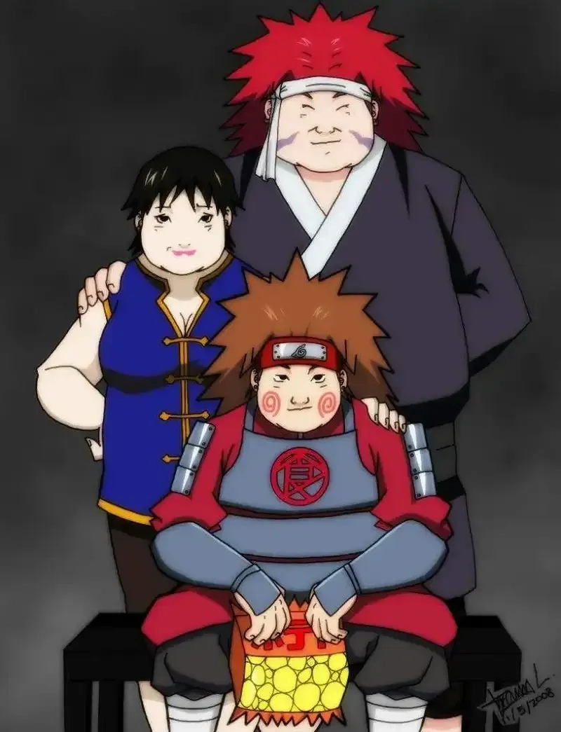 Sưu tầm các bức vẽ naruto choji akimichi nổi bật