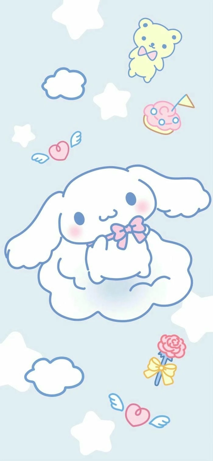 Xem những chuyển động đáng yêu với cinnamoroll gif vui nhộn