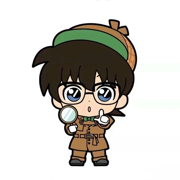 Thử vẽ conan chibi cute theo phong cách ngộ nghĩnh
