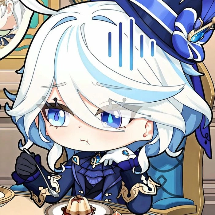 Thêm emote furina chibi vào cuộc trò chuyện của bạn