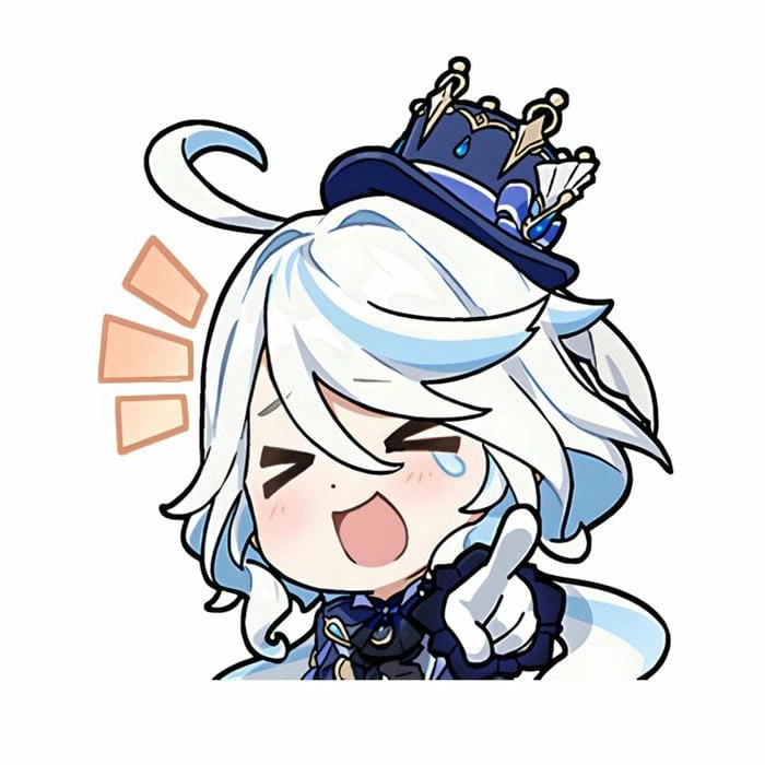 Thưởng thức furina chibi art với phong cách độc đáo