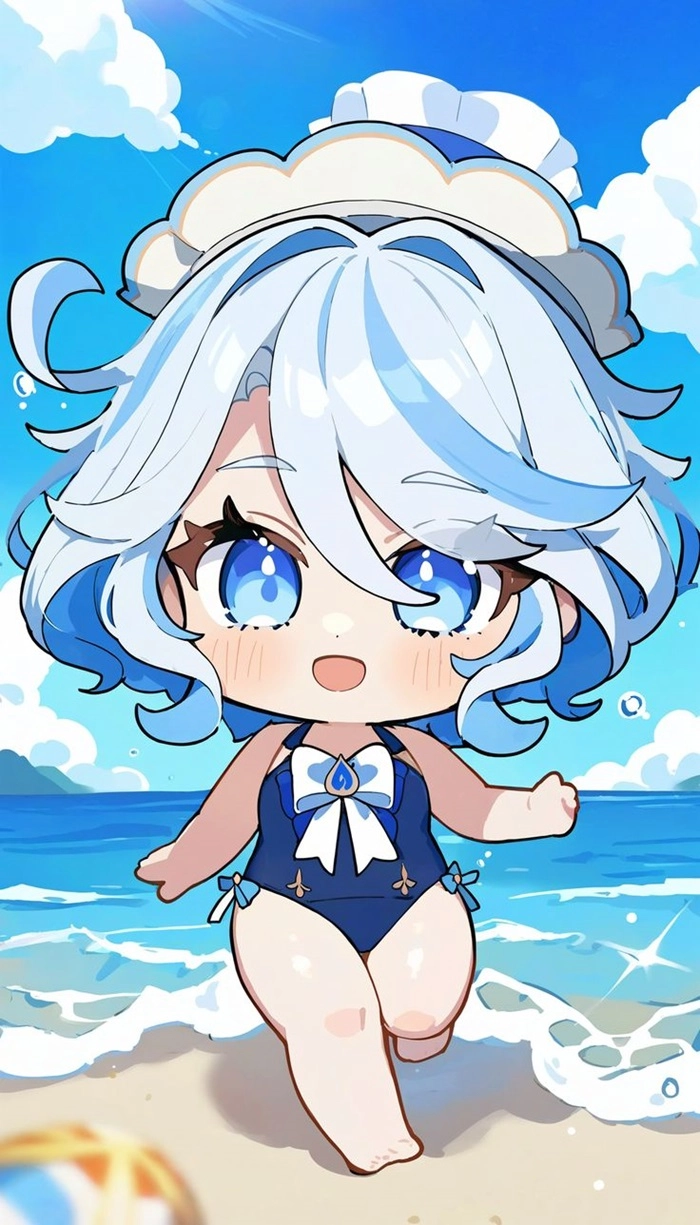 Chia sẻ furina chibi dance gif cực dễ thương trong chat