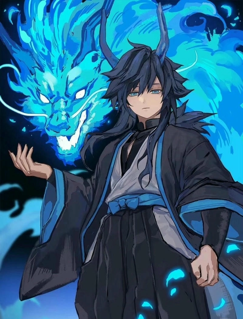 Cặp đôi Giyuu x Tanjirou cực đáng yêu trong fanart