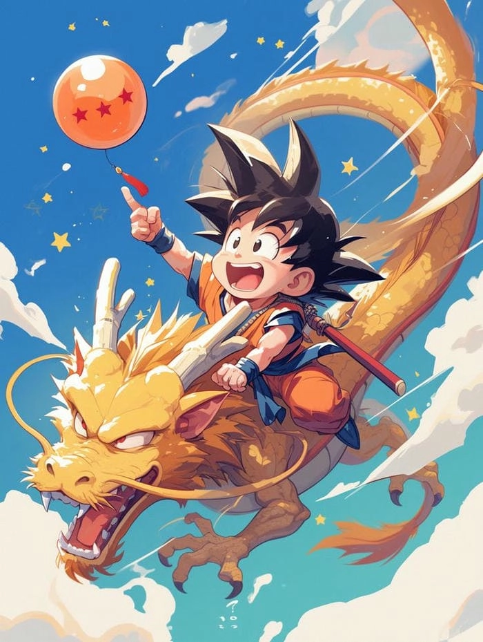 Khám phá goku chibi siêu dễ thương cho fan DBZ