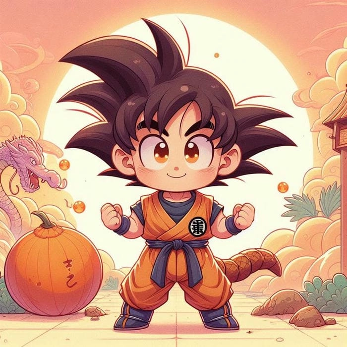 Tìm kiếm hình goku chibi đẹp cho máy tính