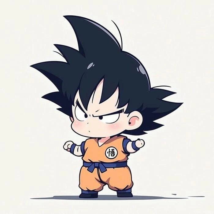 Khám phá goku chibi ngầu cực kỳ phong cách