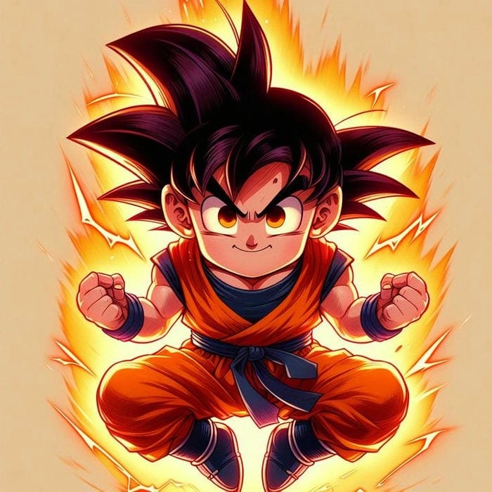 Thỏa sức yêu thích son goku chibi phiên bản mini