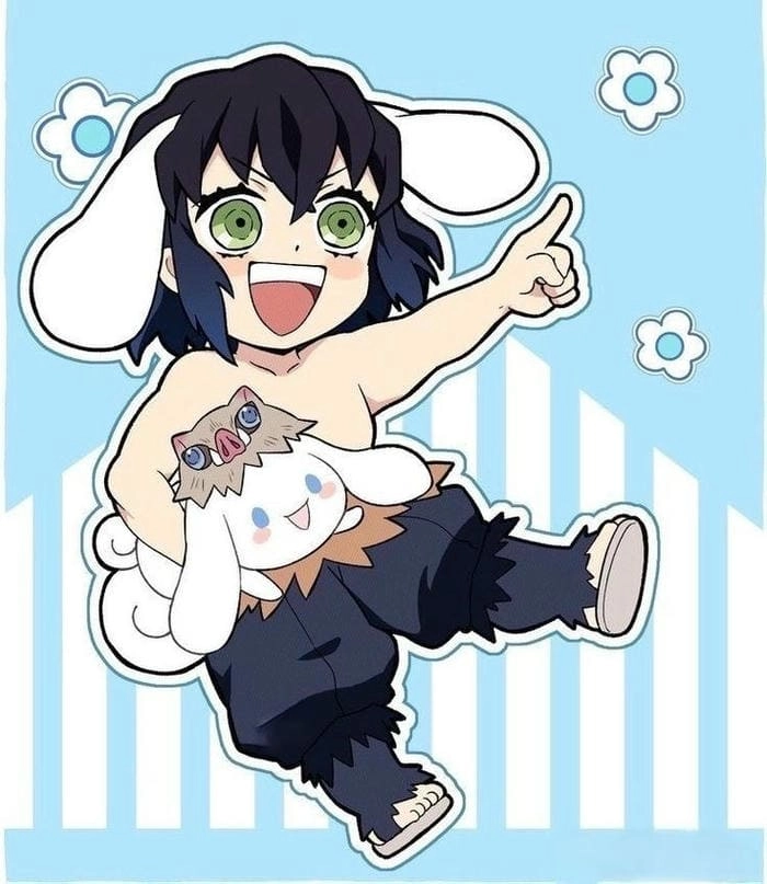 Khám phá anime inosuke chibi đáng yêu tuyệt