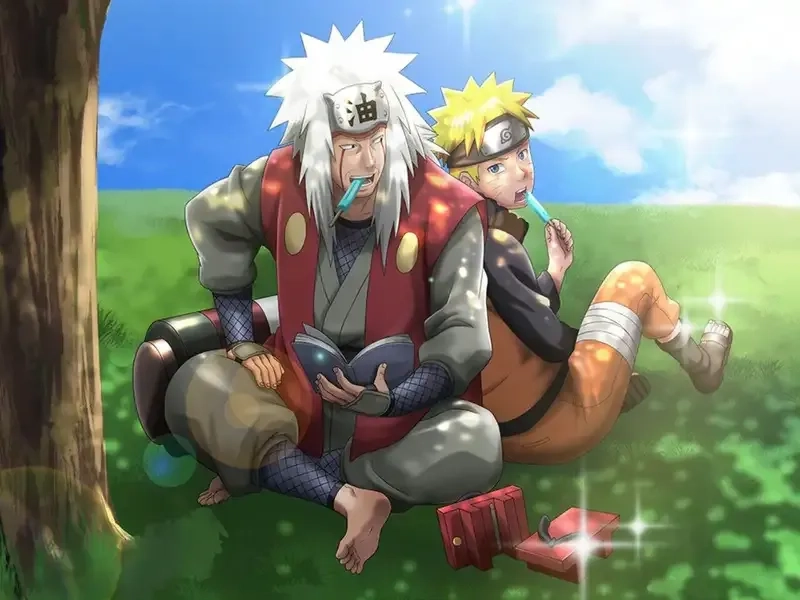 Gắn kết thầy trò trong jiraiya and naruto đầy cảm động