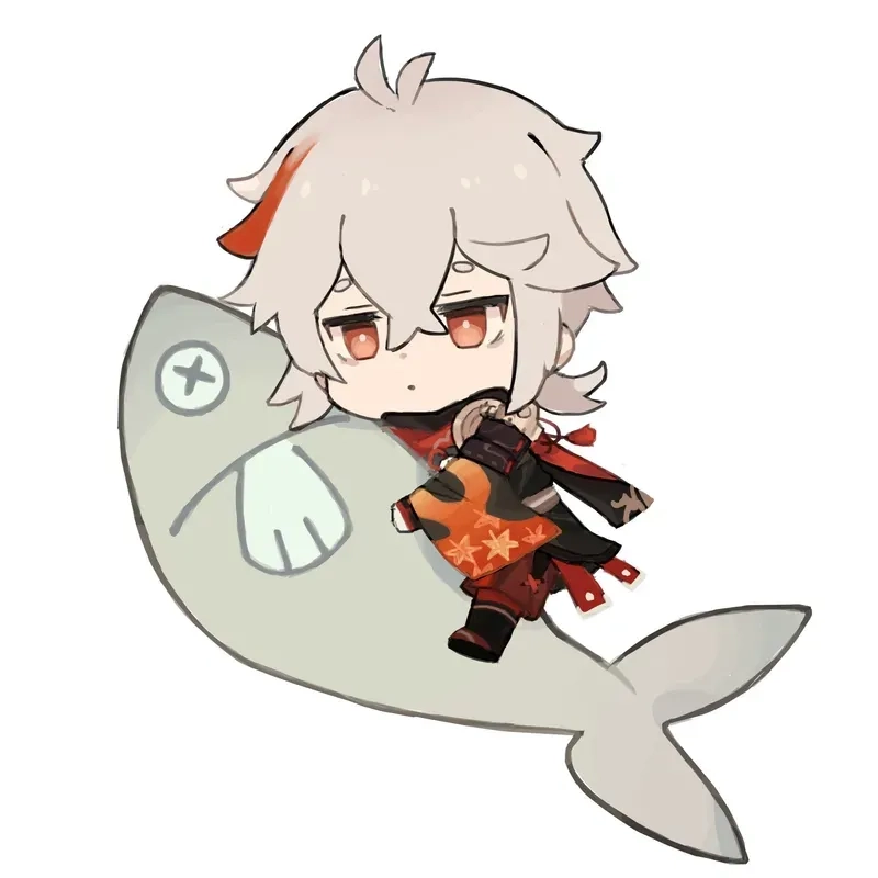 Tận hưởng vẻ ngộ nghĩnh của chibi kazuha tuyệt đẹp