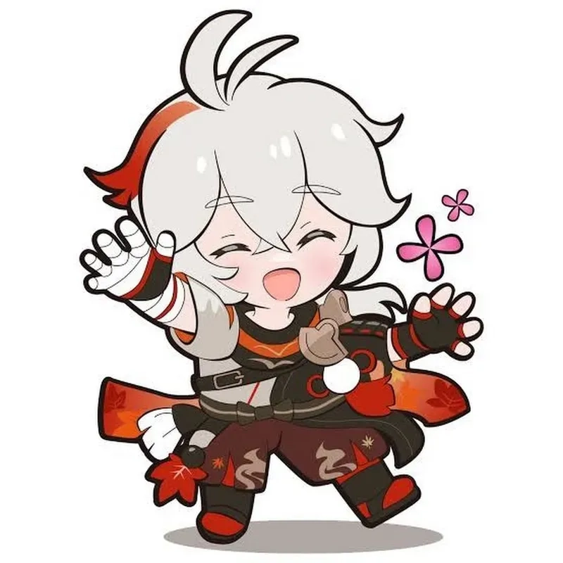 Thưởng thức chibi kazuha genshin hài hước và đẹp mắt