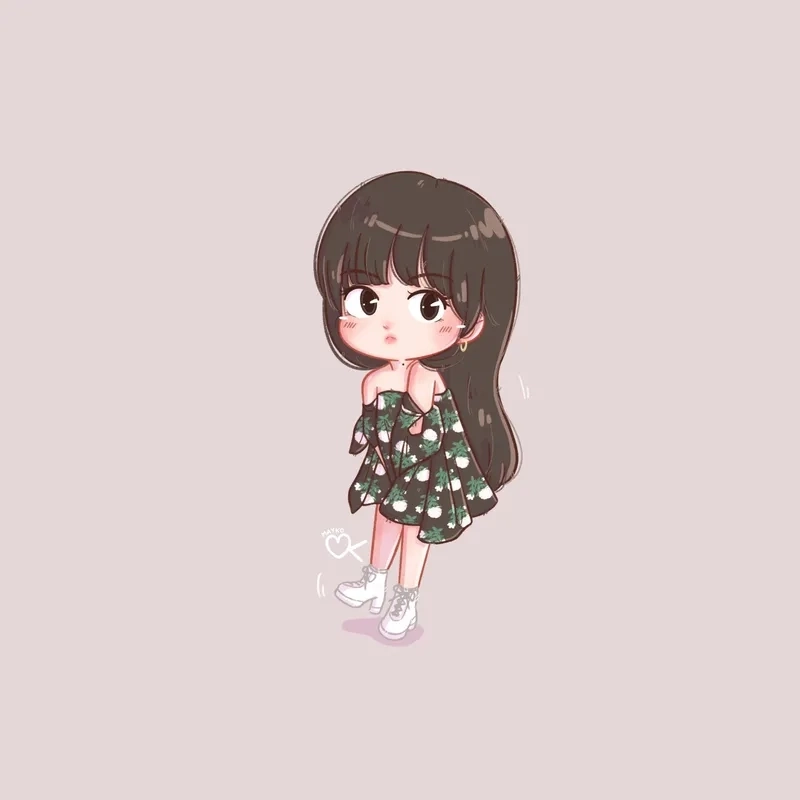 Chibi lisa blackpink khiến ai cũng mê