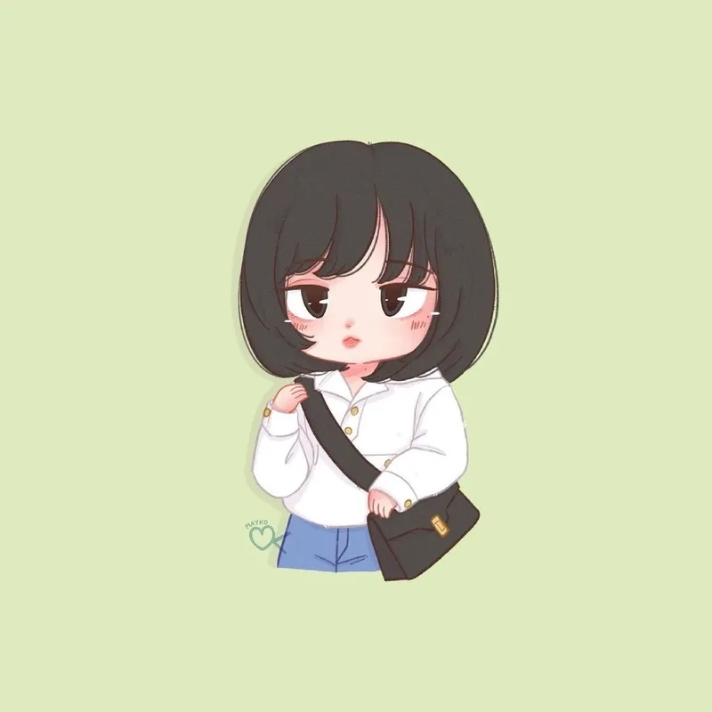 Hình lisa blackpink chibi cực chất