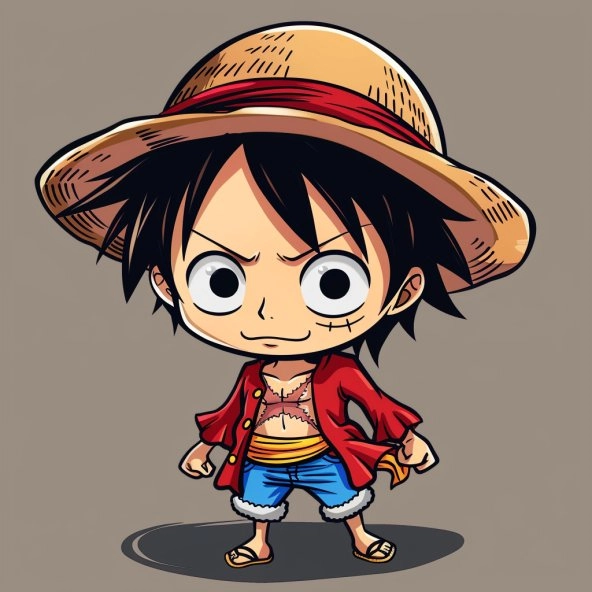 Bộ sưu tập luffy chibi cute siêu dễ thương