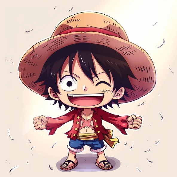 Cập nhật bộ hinh luffy chibi cực dễ thương