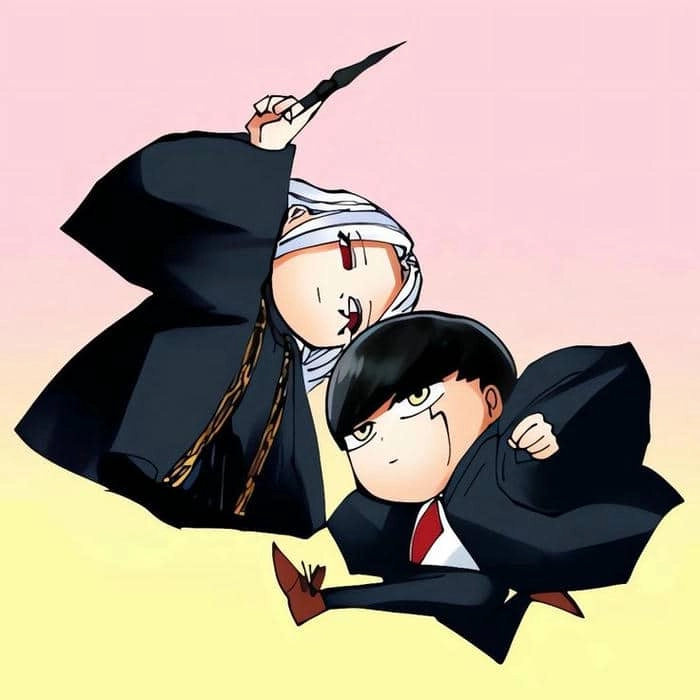 Chiêm ngưỡng lance mashle chibi với biểu cảm ngộ nghĩnh