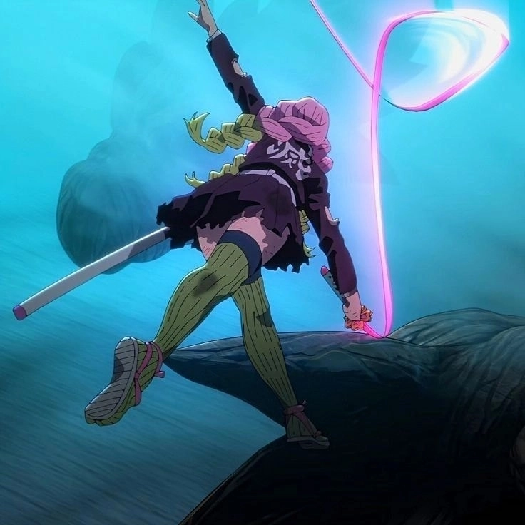 Hình Luyến Trụ Mitsuri cute khó cưỡng trong manga