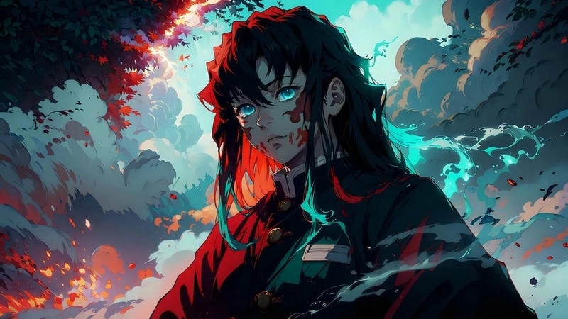 Cặp đôi tanjiro x muichiro đầy cảm xúc ngọt ngào