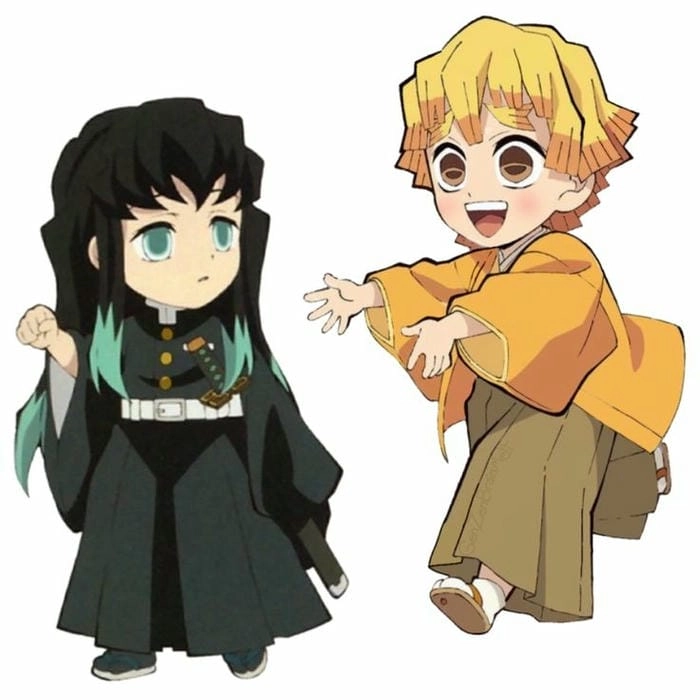 Cười tẹt ga với meme muichirou chibi hài vui nhộn