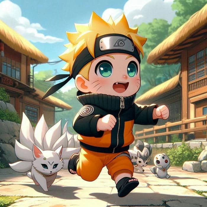Khám phá naruto chibi ngầu với phong cách mạnh mẽ