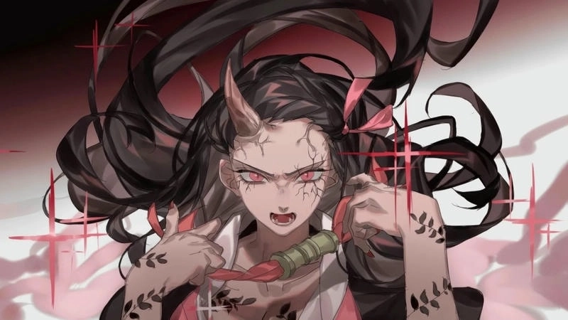 Khám phá phong cách mới black whiplash nezuko