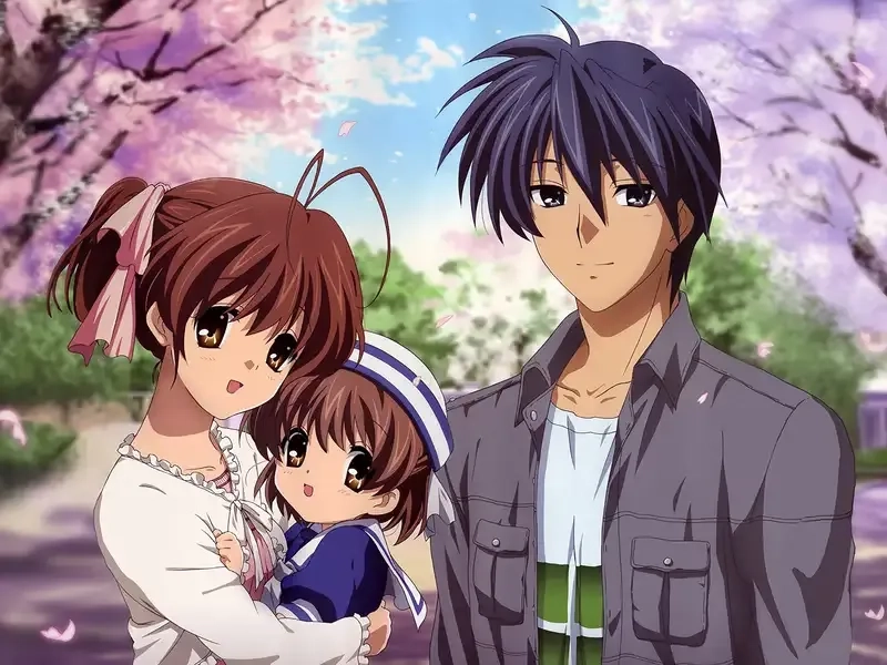 Ngắm nhìn cảnh cảm động trong clannad tomoya okazaki