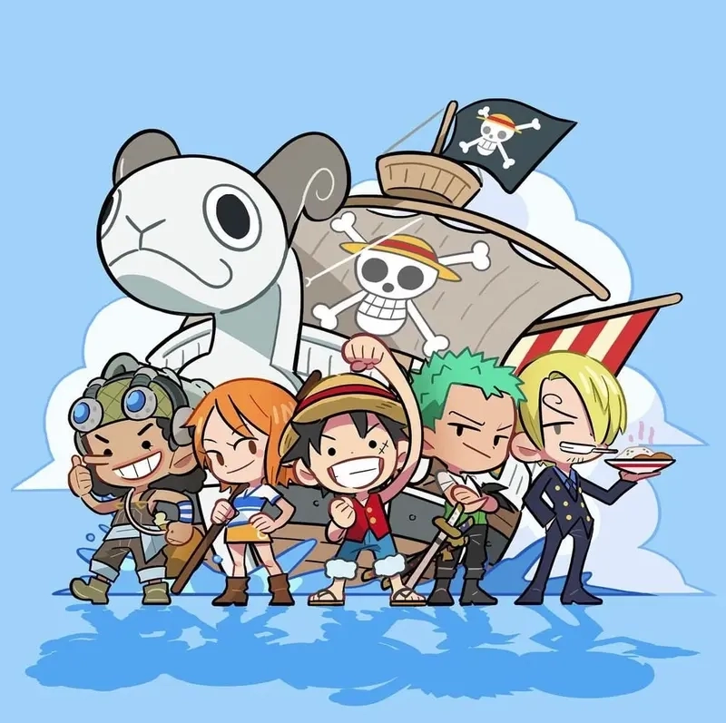 Bộ sưu tập ảnh one piece chibi cực ấn tượng