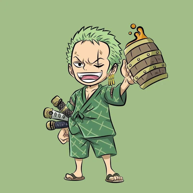 Khám phá dàn nhân vật one piece chibi đầy màu sắc