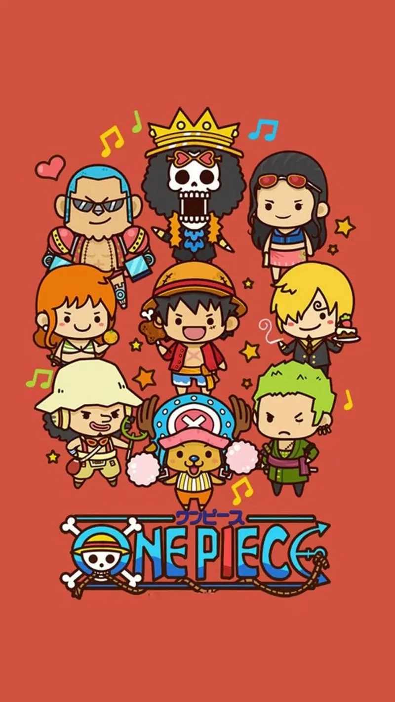 Học cách vẽ nhân vật one piece chibi thật sinh động